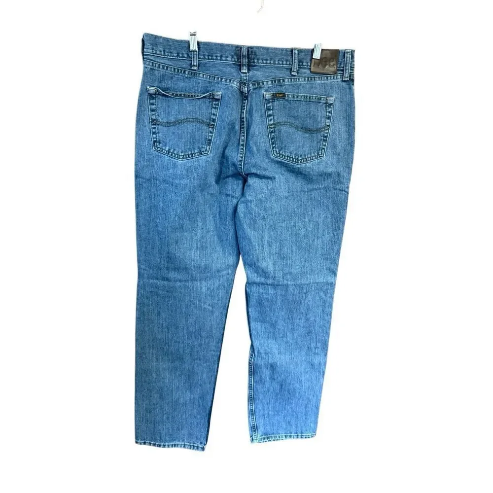 Lee Mens Relaxed Fit Jeans Sz 38/34